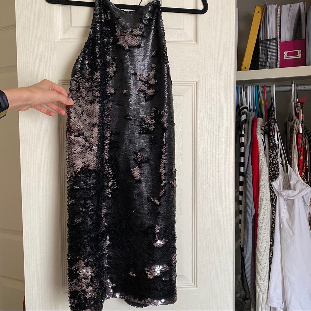 Urban Outfitters Sequin Cocktail Dress (Ecote)